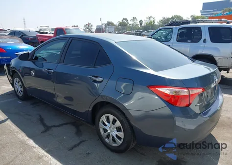 2017 Toyota Corolla L из США, поврежденный, VIN 5YFBURHE9HP592288